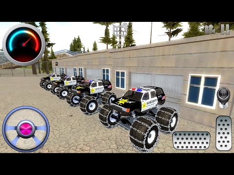 Extreme Off-Road Police Cars Jeep - Driving Trucks Dirt #67 - Offroad Outlaws Android Gameplay FHD
