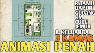 3fuzziblog: Denah Rumah 3 Kamar Ukuran 8x12