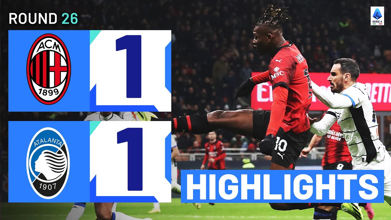 Milan vs Atalanta highlights