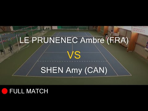 LE PRUNENEC Ambre (FRA) VS SHEN Amy (CAN) - Open Super 12 Auray 2023