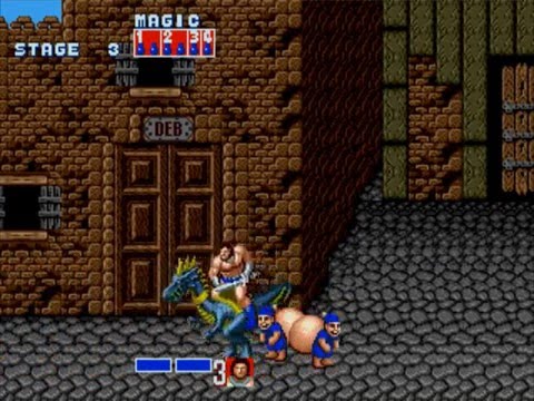 Golden Axe (Genesis) Playthrough (No Death)