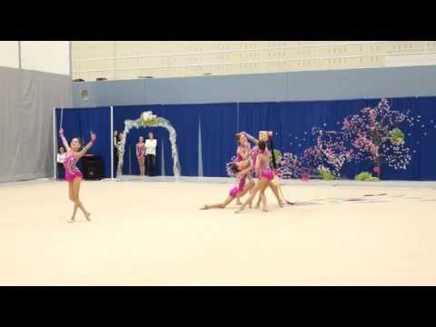 Trillium Rhythmic Junior Group 2015 - 5 Ribbons - Elite Ontario 2015
