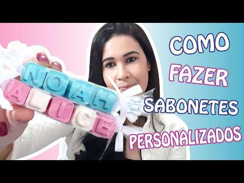 Como fazer sabonetes personalizados para lembrancinhas #21