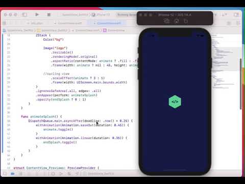 SwiftUI Tutorial - How to create a Splash Screen using Xcode 12