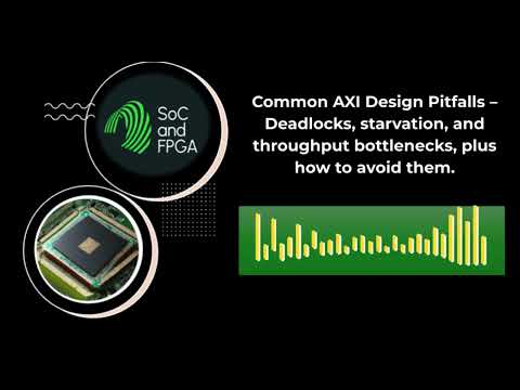 Common AXI Design Pitfalls – Deadlocks, starvation, and throughput bottlenecks