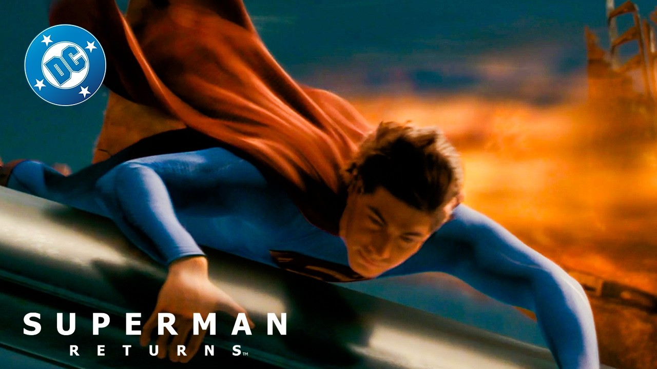 DC Super Scenes: EPIC Last Minute Plane Rescue
