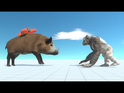 GIANT EXPLOSIVE BOAR vs EVERY UNIT - Animal Revolt Battle Simulator