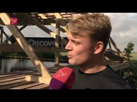 Mariniers testen parcours Mud Masters