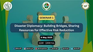 PEDRR 2025 Seminar 1: Disaster Diplomacy