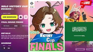 🔴決勝👳🏻中東 SOLO VICTORY CUP FINALS | MIDDLE EAST | FORTNITE LIVE  フォートナイト ライブ