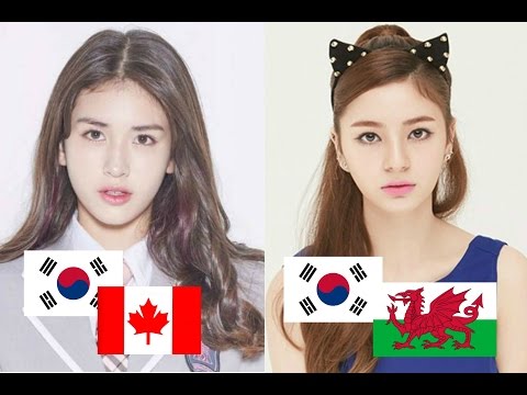 Mixed Korean Female Idols