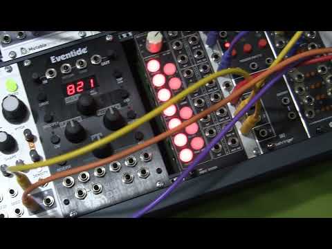 Modular Synthesizer Patching - the basic synth voice using multifunction modules