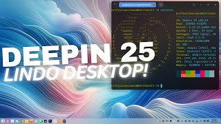 Deepin 25 🐧 dita o futuro do Desktop Linux 💻🚀✨