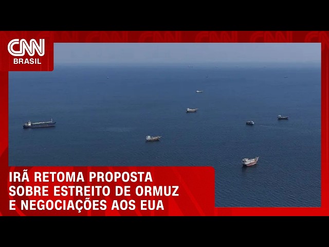 Irã mantém oferta aos EUA para reabrir Estreito de Ormuz e retomar negociações | CNN AGORA