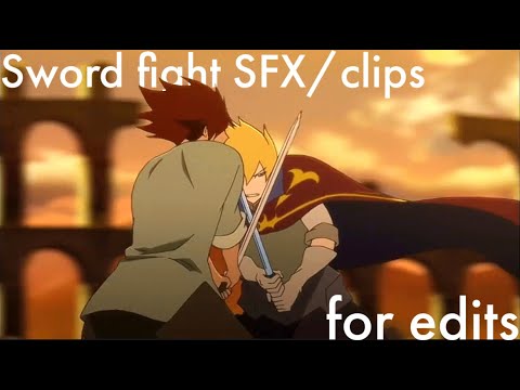 Anime sword fight Sound Effects for edits/AMVs