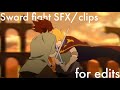 Anime Sword Fight Sound Effects For Edits AMVs