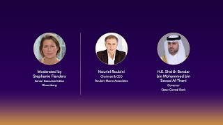 Qatar Central Bank, Roubini on Inflation