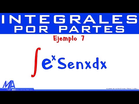 Integración por partes | Ejemplo 7 | Integración cíclica