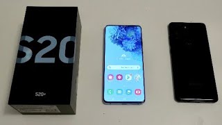 Samsung Galaxy S20+ einrichten und zweiter Eindruck