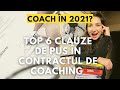 Contract De Coaching 2021 Coach în România TOP Clauze Greșeli De EVITAT Din Care Pierzi Bani
