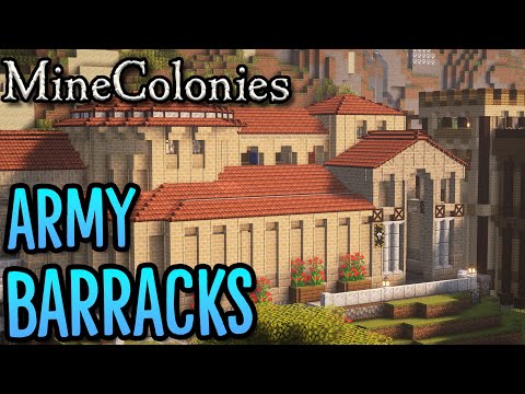 EPIC Military District in Minecolonies #36!
