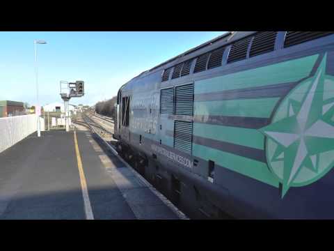 Bridgwater Flask Departure | 37610 + 37609 | Wednesday 14th January 2015