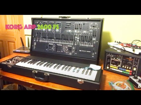 KORG ARP 2600 FS UnBoxing and Setup