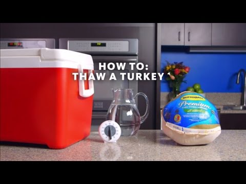 How to Safely Thaw a Frozen Turkey