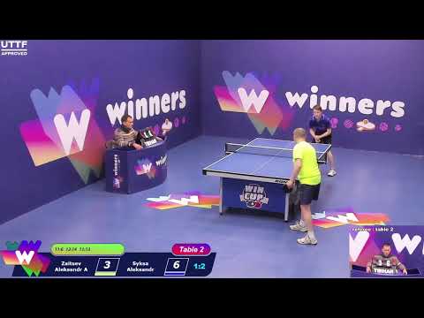 WINners CUP table 2  05.02  Zaitsev Aleksandr A - Syksa Aleksandr 13:30