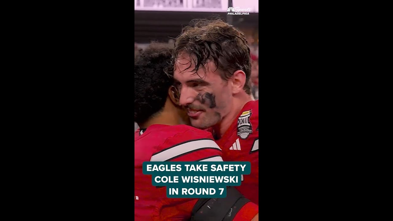 The Eagles draft a safety in Round 7