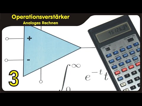 Operational amplifier part 3 - analog computing, adders, multipliers, logarithms, integrators