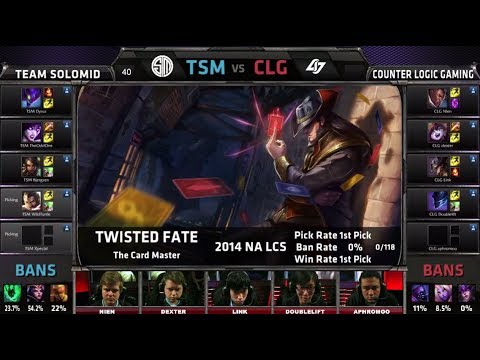 TSM vs CLG Game 1 | Semifinals Season 4 NA LCS Spring 2014 Playoffs | CLG vs TSM G1