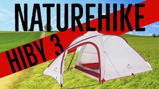My New Moto Tent: Naturehike Hiby 3 Setup and Walk