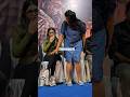 Abhirami Mamtamohandas Typical Indian Gesture Vjs50 Maharaja Pressmeet Shorts