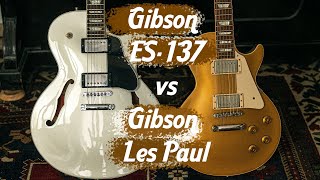 Video thumbnail for Your-Guitar Shootout: Gibson ES 137 vs Gibson Les Paul by Your Guitar
