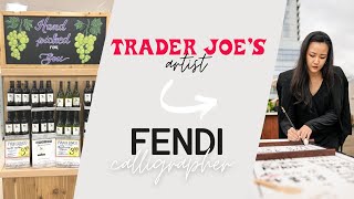 How This Introvert Transformed From Trader Joe's Artist to Fendi Luxury Calligrapher - Hannah Choi