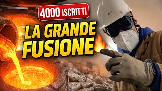 SCIOGLIAMO TUTTO! La GRANDE FUSIONE per i 4000 ISCRITTI 🎉 | Metal Detector