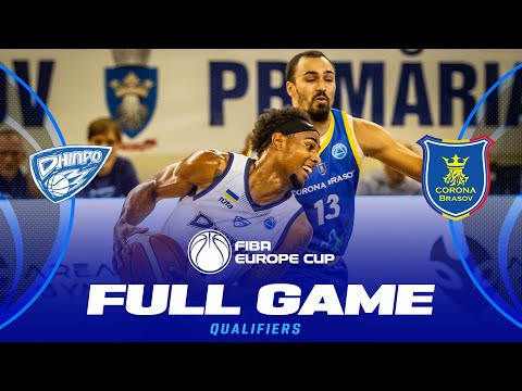BC Dnipro v CSM Corona Brasov | Full Basketball Game | FIBA Europe Cup 2025-26