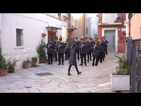 Banda di Triggiano - Marcia Ticinese - Ottava della Festa di San Trifone 17/11/24 Adelfia