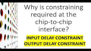 Input Output Delay Calculation
