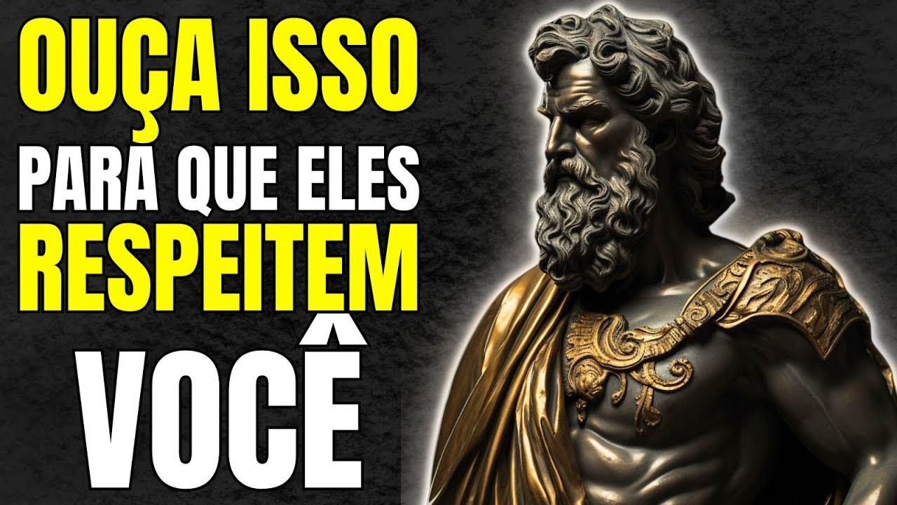SIGA ESSES 4 HÁBITOS E SEJA RESPEITADO EM QUALQUER LUGAR | Estoicismo