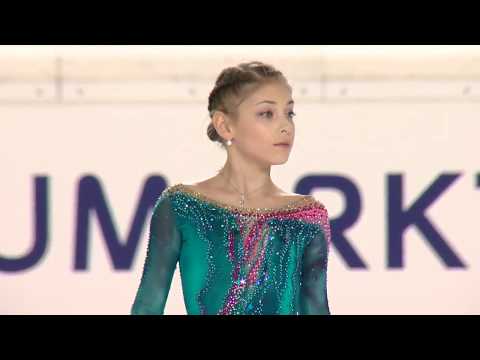 Alena KOSTORNAIA RUS Ladies Free Skating EGNA NEUMARKT 2017