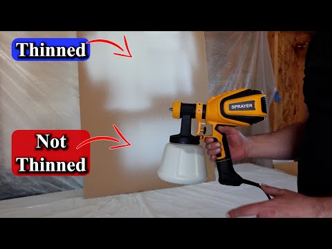 Do you Need to Thin Paint for HVLP Paint Sprayer