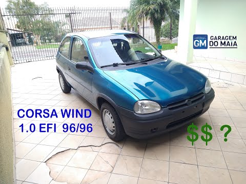 GM Corsa Wind 96/96 EFI 1.0 - Em raro estado de conservação - Esta a venda!