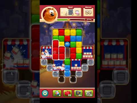 Toon Blast Level 684 NO BOOSTERS ☆ ☆ ☆ A S GAMING