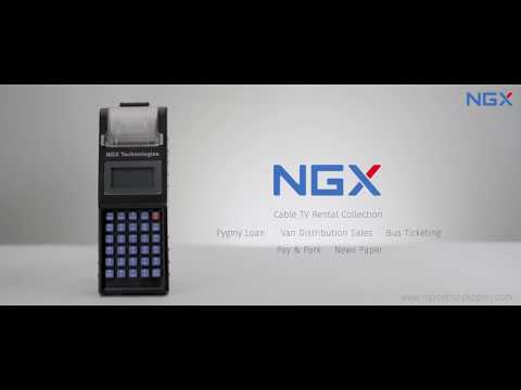 NGX Handheld Ticketing Billing Machine