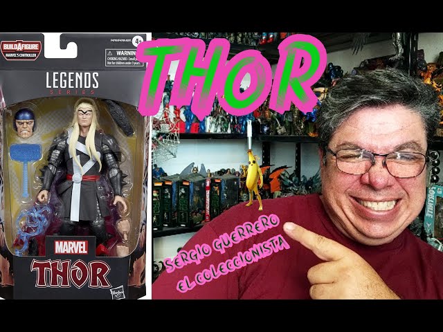 Vídeo relacionado con Marvel Hasbro Legends Series - Figura Coleccionable de Thor, Heraldo de Galactus de 15 cm - 6 Accesorios y 1 Pieza de Figura para armar (F4793)