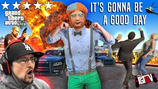 Youtuber Gone Wild in GRAND THEFT AUTO 5!  FGTeeV Visits America!