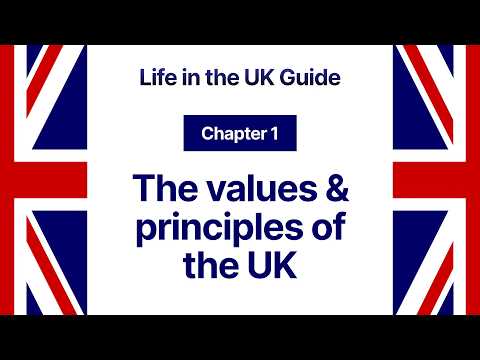 Life in the UK: Understand the values & principles of the UK