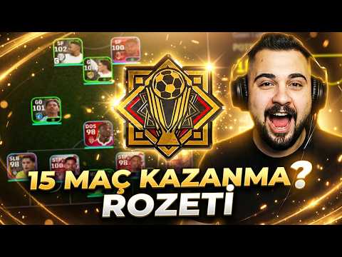 POTW KADROYLA 15 MAÇ ÜST ÜSTE KAZANABİLECEK MİYİZ? NADİR 15 MAÇ ROZETİ! 🏅 eFootball Mobile 2026